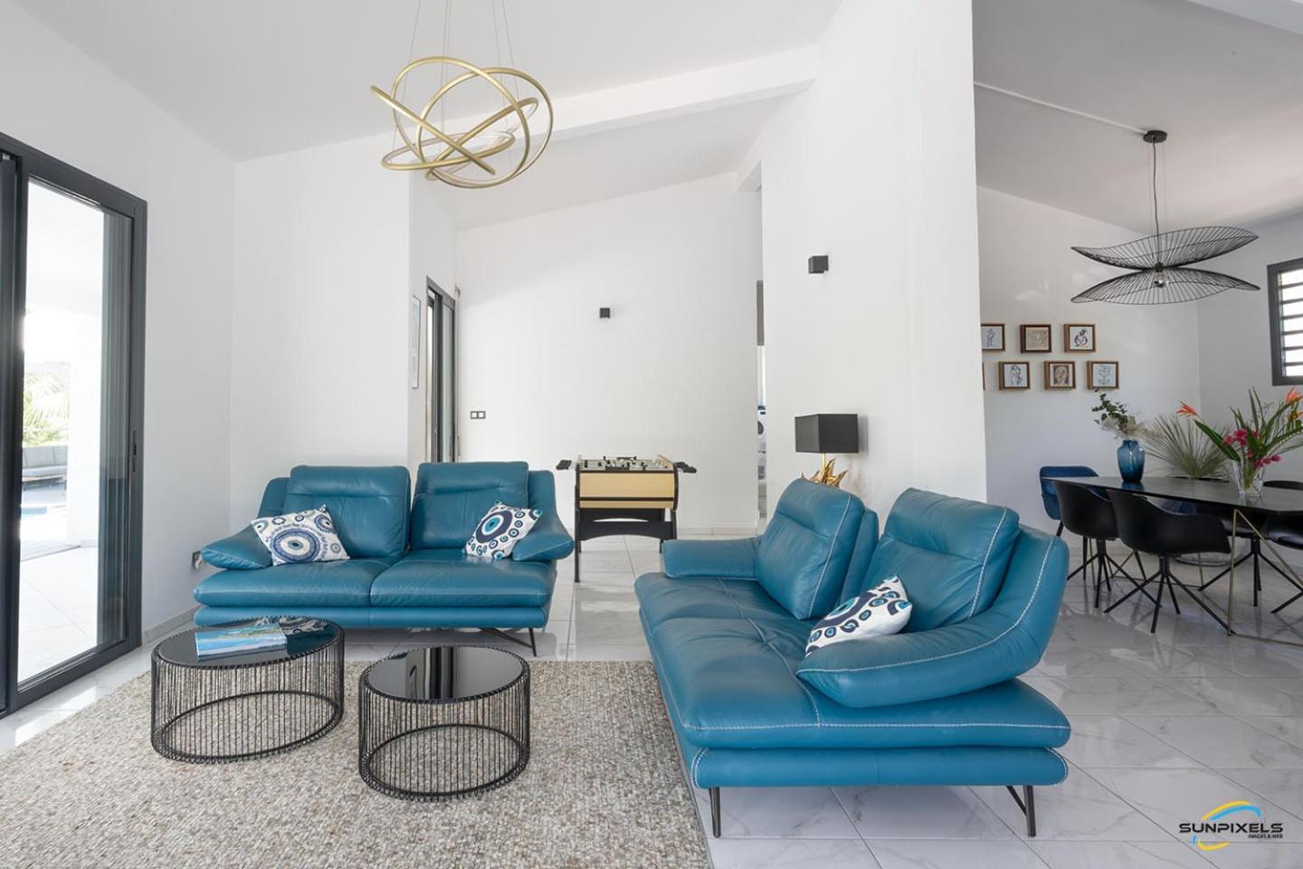 Villa Palm Diamond Jacuzzi & Piscine Prives Ле Диамант Екстериор снимка